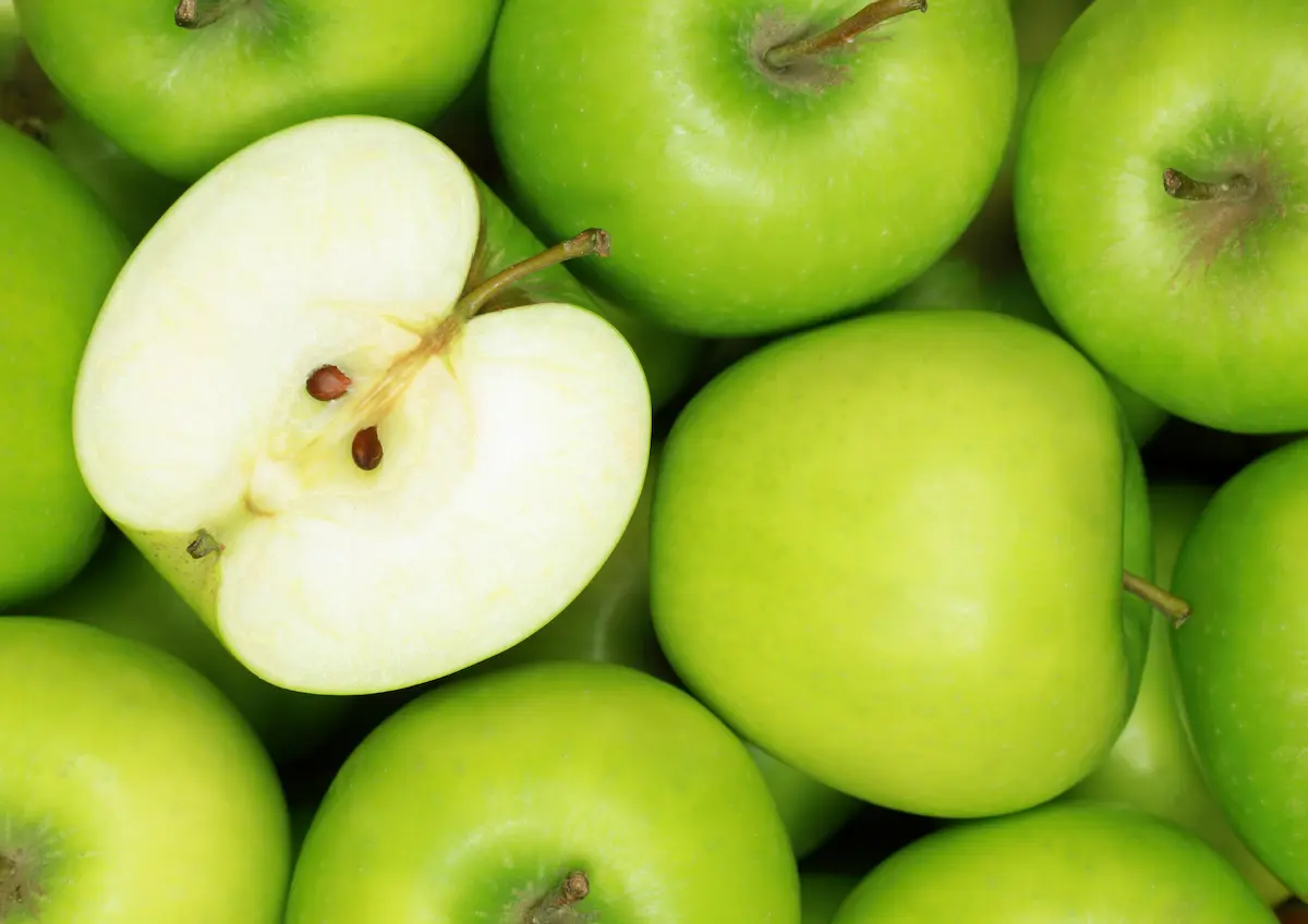 green apples